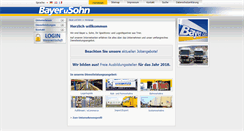 Desktop Screenshot of bayer-sohn.de