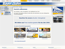 Tablet Screenshot of bayer-sohn.de